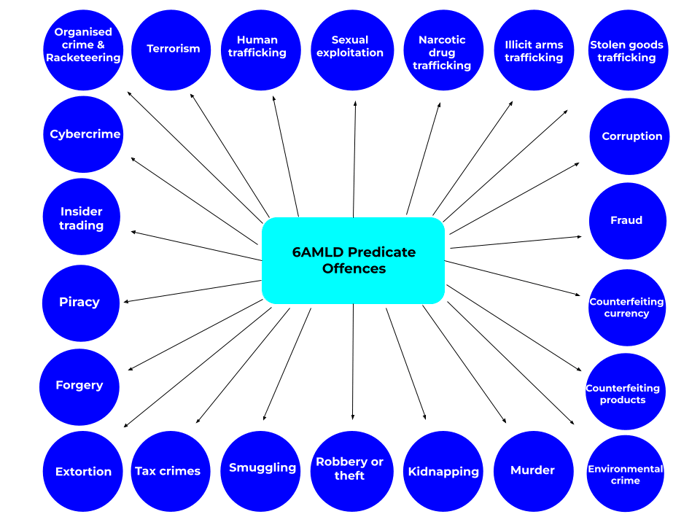 The 6th AML Directive 22 Predicate Offences Exploring Their Significance